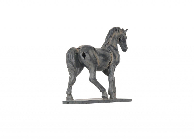 Resin Hand Painted Figurine - Rust