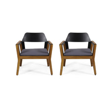 Load image into Gallery viewer, Soho - Transitional Style Outdoor Club Chair (Set of 2) With Cushions - Teak
