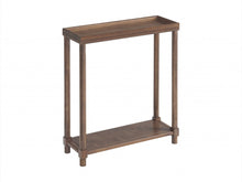 Load image into Gallery viewer, Wood Rectangular End Tables With Shelf (Set of 2) - Brown
