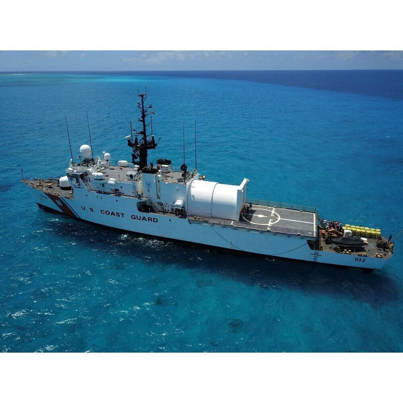 Hand Painted Model Boat (624395) - White