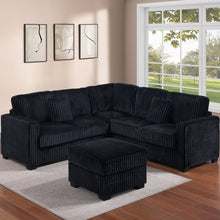 Load image into Gallery viewer, Modern Sectional Set With Cocktail Ottoman
