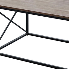 Load image into Gallery viewer, Metal Coffee Table (Set of 3) - Beige And Black
