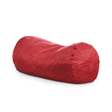 Load image into Gallery viewer, Jasper - Traditional Cylindrical Suede Bean Bag
