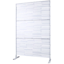 Load image into Gallery viewer, Outdoor &amp; Indoor Freestanding Metal Privacy Screen
