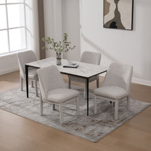Load image into Gallery viewer, Wide Minimalist Dining Chair
