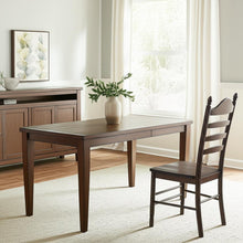 Load image into Gallery viewer, Wood Ladder Back Dining Side Chair - Espresso
