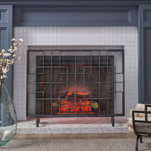 Load image into Gallery viewer, Dorothy - Modern Single Panel Iron Fire Screen
