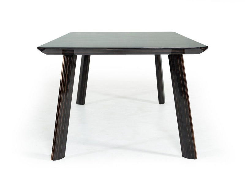 87" Dining Table - Ebony