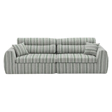 Load image into Gallery viewer, 3 Seater, Couch With Throw Pillows For Living Room
