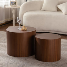 Load image into Gallery viewer, Modern Round Nesting Coffee Table (Set of 2)
