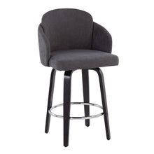 Load image into Gallery viewer, Dahlia - Contemporary Counter Stool Round Footrest (Set of 2)
