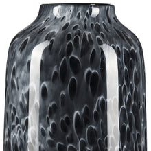 Load image into Gallery viewer, Mottled Cylinder Table Vase (608285) - Black
