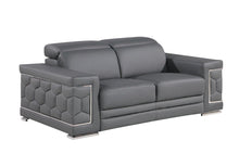 Load image into Gallery viewer, Genuine Love Seat Leather - Silver / Gray
