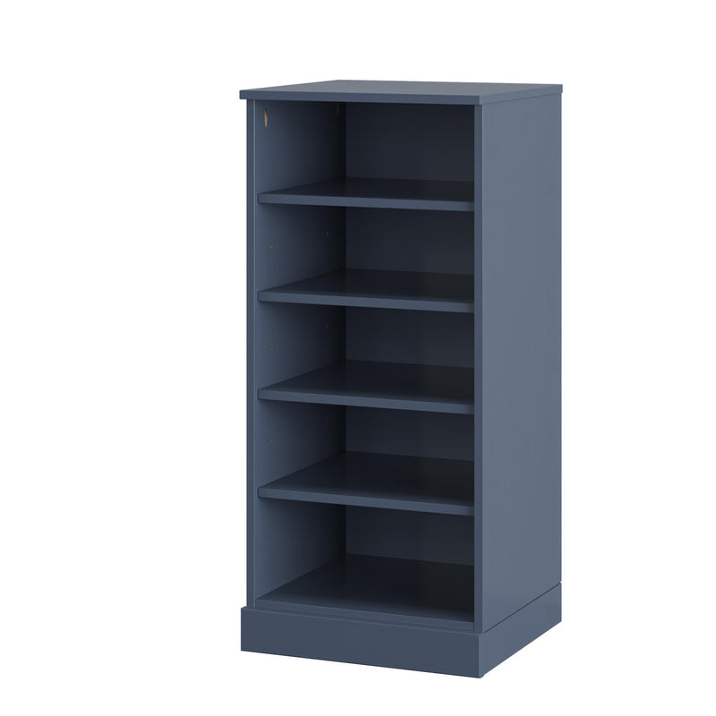 Ten Pair Solid Woodshoe Storage Cabinet (752052) - French Blue