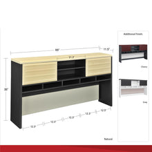 Load image into Gallery viewer, Pursuit - Hutch With Open And Concealed Compartments - Cherry
