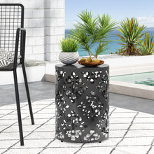 Load image into Gallery viewer, Outdoor Metal Modern Design End Table
