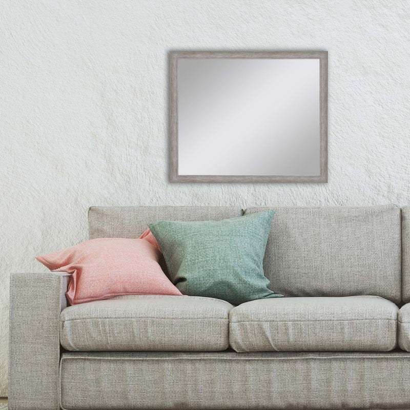 Framed Accent Mirror - Silver