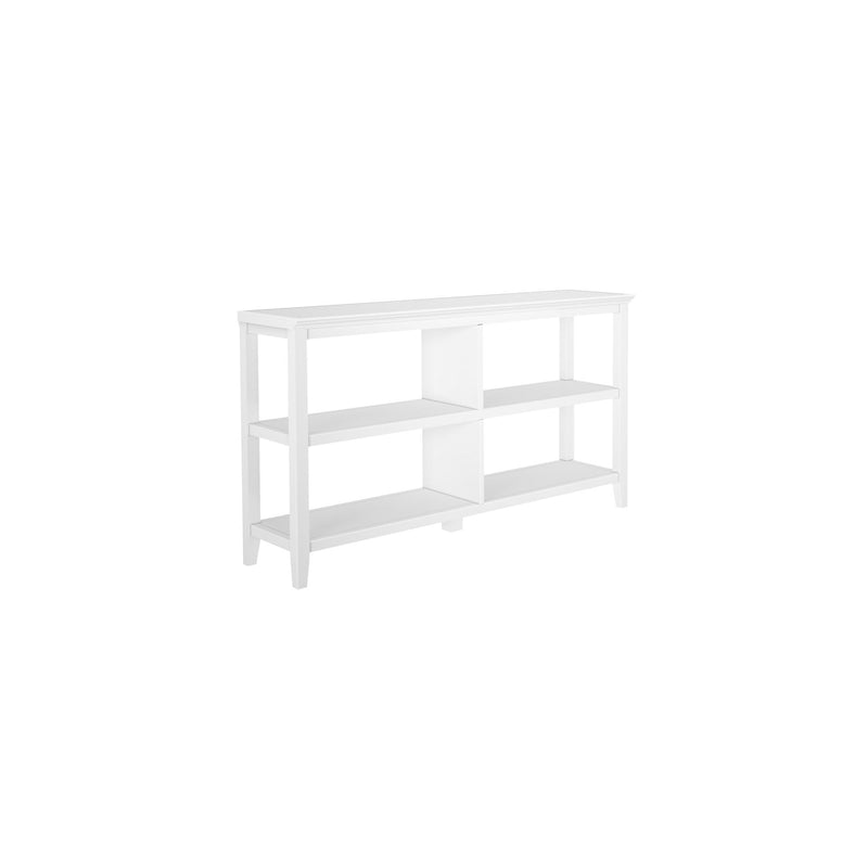Two Shelf Bookcase - White