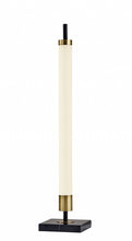 Load image into Gallery viewer, Marble Metal Standard Table Lamp - Black
