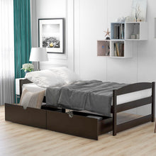 Load image into Gallery viewer, Platform Bed With 2 Drawers
