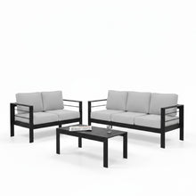 Load image into Gallery viewer, Outdoor Patio Set, All-Weather With Thick Cushions
