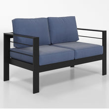 Load image into Gallery viewer, All-Weather Patio Loveseat With Thick Cushions

