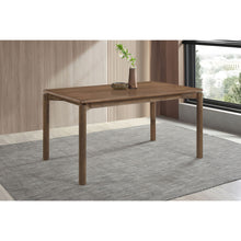 Load image into Gallery viewer, Svenstra - Rectangular Dining Table Set With Armless Side Chairs, Wood, Natural Walnut, 59 X 35.5 X 30 Inches
