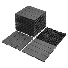 Load image into Gallery viewer, DIY Interlocking Deck Tiles Waterproof Outdoor And Indoor Flooring - Gray

