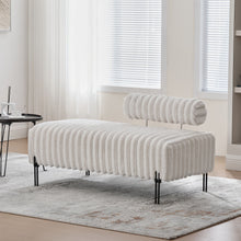 Load image into Gallery viewer, Mini Loveseat With Adjustable Backrest
