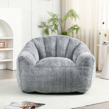 Load image into Gallery viewer, Beanbag Chair, Beanbag Sofa Chair With Armrests Stuffed High Density Foam
