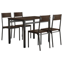 Load image into Gallery viewer, 5 Piece Dining Set - Black

