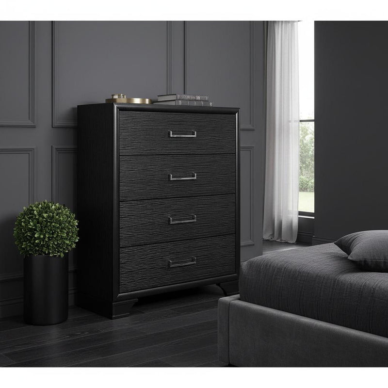 Chest With 6 Drawers - Gray