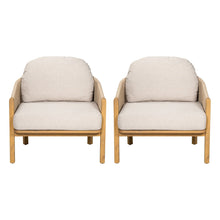 Load image into Gallery viewer, Grotta - Outdoor Wood Club Chair (Set of 2)
