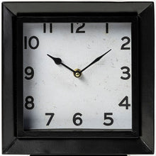 Load image into Gallery viewer, Fabric Table Clock - Black
