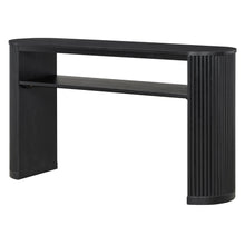 Load image into Gallery viewer, Console Table With Fluted Legs, Open Shelf
