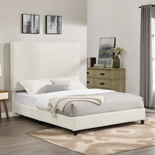Load image into Gallery viewer, Upholstered Headboard Platform Bed
