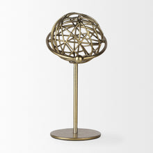 Load image into Gallery viewer, Sphere Tabletop Sculpture - Gold

