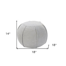 Load image into Gallery viewer, Ottoman Cotton Round - Gray
