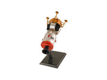 Load image into Gallery viewer, Hand Painted Model Airplane Tabletop Sculpture - Silver / Black

