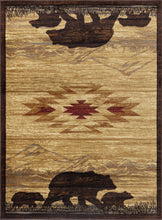 Load image into Gallery viewer, Nature's Nest - 5'3" X 7'3" Lodge Area Rug - Multi / Beige
