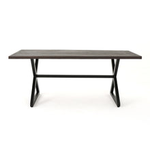 Load image into Gallery viewer, Rolando - Outdoor Aluminum Dining Table With Steel Frame
