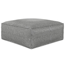 Load image into Gallery viewer, Brody - Large Square, Coffee Table Pouf
