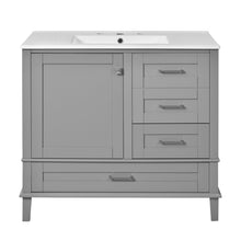 Load image into Gallery viewer, Traditional Bathroom Vanity Set With Soft Close Doors
