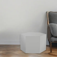 Load image into Gallery viewer, Wood End Table - Light Gray
