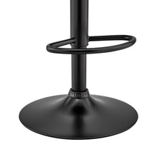 Load image into Gallery viewer, Iron Swivel Low Back Adjustable Height Bar Chair - Light Gray And Black
