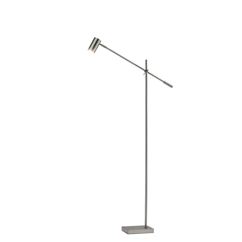 Task Floor Lamp - Silver