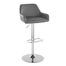 Load image into Gallery viewer, Daniella - Contemporary Adjustable Barstool With Swivel With Rounded Rectangle Footrest (Set of 2)
