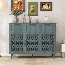 Load image into Gallery viewer, 3 Door 3 Drawer Elegant Cabinet
