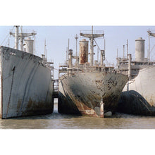 Load image into Gallery viewer, Hand Painted Model Boat (624303) - Gray
