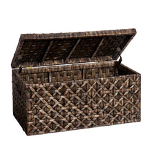 Load image into Gallery viewer, 38" Manufactured Wood And Metal Rectangular Coffee Table - Brown

